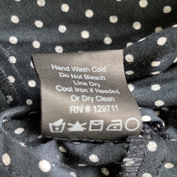 Jenni Kayne Polka Dot Cotton Wrap Style Dress - Picture 8 of 9